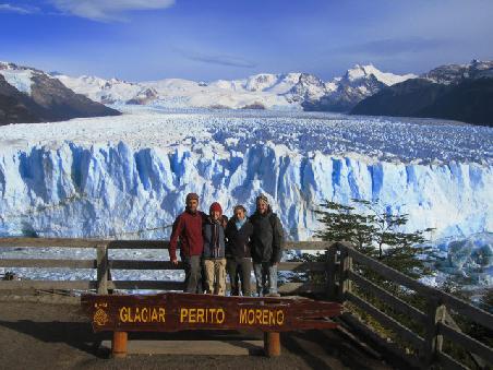 Hi from Glacier Perito Moreno