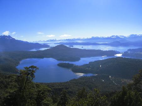 view over the lakes - so beautiful!