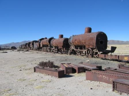 another image of the train cemetary
