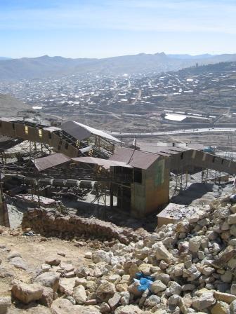 Parts of the mine