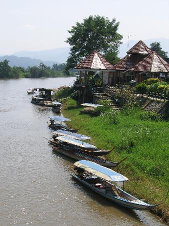 the lovely rural community of Thaton. Some guy was nice enough to let us sample his homemade whisky that night, too. But only the men.