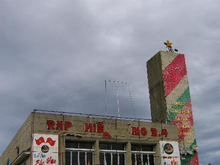 The most communist movie theatre in the world, Dalat.