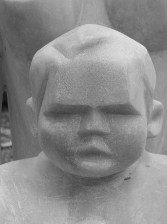 This sculpture in the park looked like someone... but.. i just can't put my finger on it.... anyone?