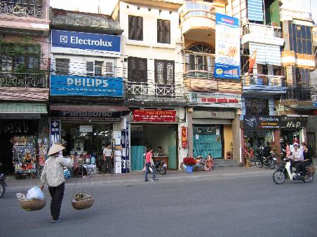 It's Hanoi. Mat says to note the pointy hatS.