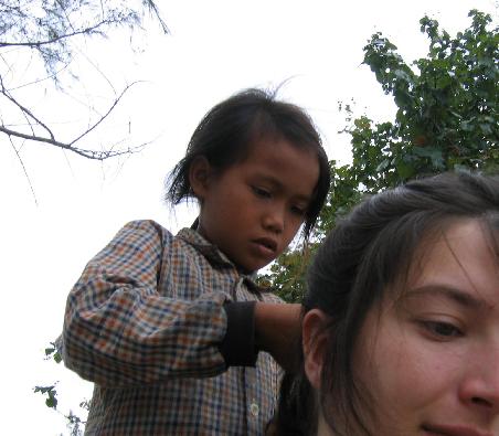 My own personal hair stylist!!