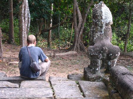 Ta Prohm, i think. Another one being swallowed by the jungle.