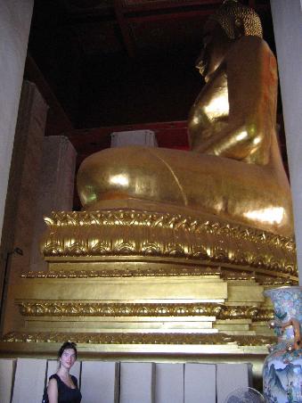 That's a big buddha. At some Vihaarn i can't remember, or pronounce, or look up right now.