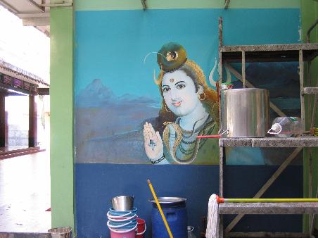 Hindu Temple, Chinatown, Kuala Lumpur.