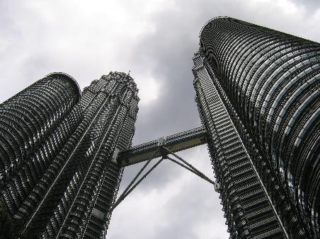 The Petronas towers.