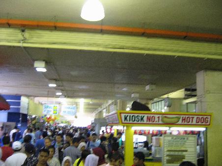 Hot dog stand, Bus Station, KL. This is one of those photos that I really love and expect no one else to.