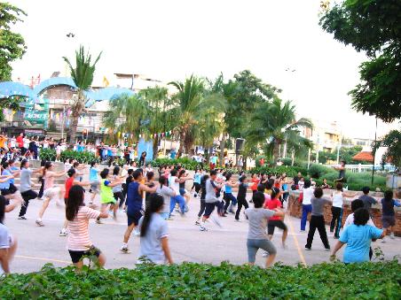 I found their friday night public aerobics sessions to be nothing short of fascinating!